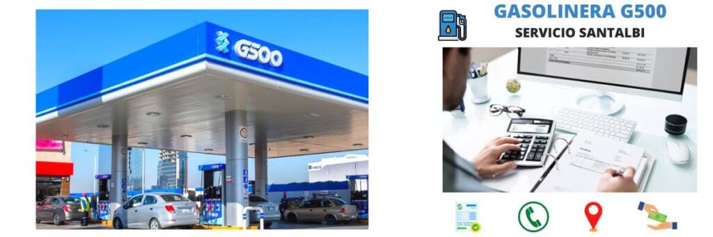 facturación gasolinera Servicio Santalbi