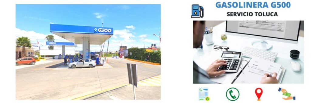 Gasolinera G500 - Servicio Toluca 1 facturación gasolinera Servicio Toluca