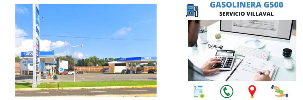 facturación gasolinera Servicio Villaval