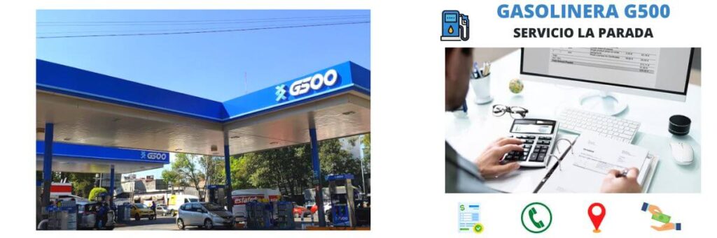 facturación gasolinera Servicio la Parada
