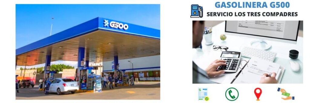 facturación gasolinera Servicio los Tres Compadres