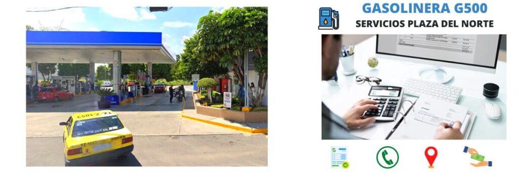 facturación gasolinera Servicios Plaza del Norte