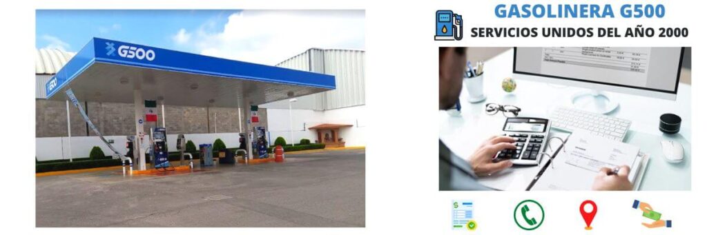 facturación gasolinera Servicios Unidos del Año 2000