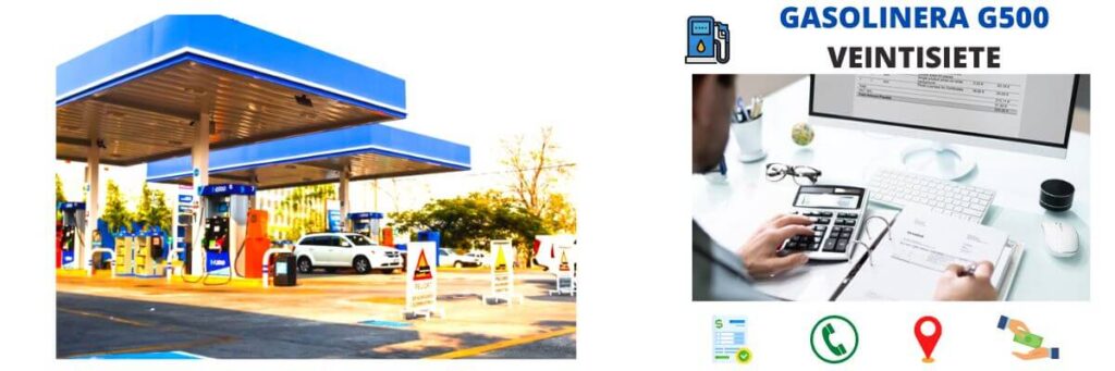 facturación gasolinera Veintisiete