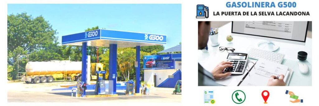 facturación gasolinera facturación electrónica La Puerta de la Selva Lacandona