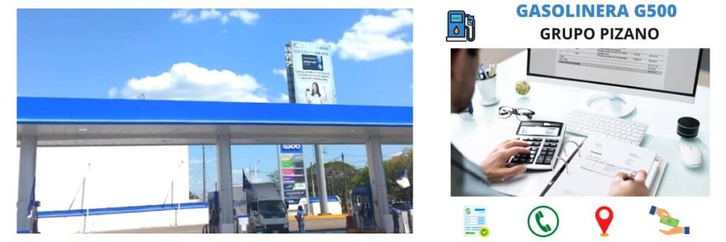 facturación gasolinera grupo pizano