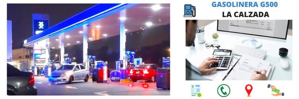 facturación gasolinera la calzada