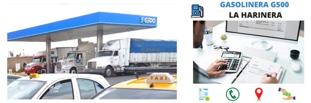 La Harinera - Gasolinera G500 1 facturación gasolinera la harinera