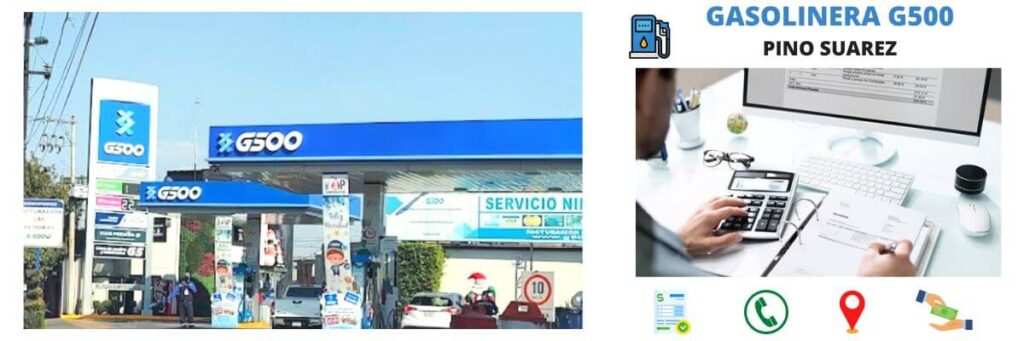 facturación gasolinera pino suarez