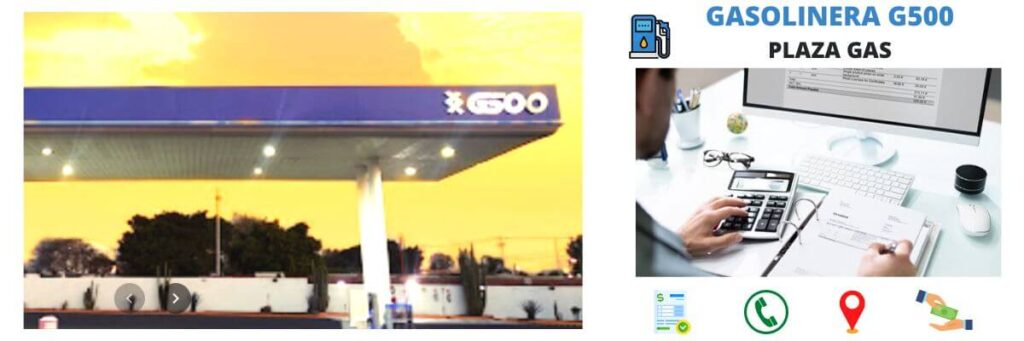 facturación gasolinera plaza gas