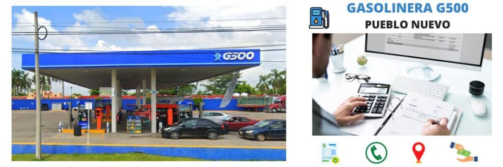 facturación gasolinera pueblo nuevo