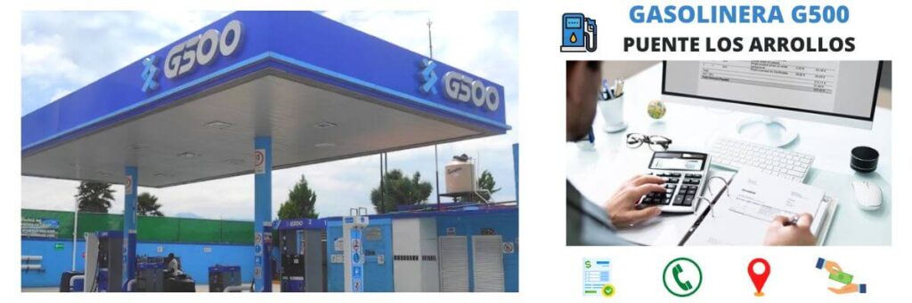 facturación gasolinera puente los arrollos