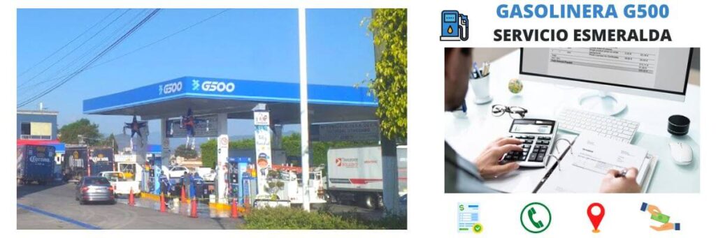 facturación gasolinera servicio esmeralda