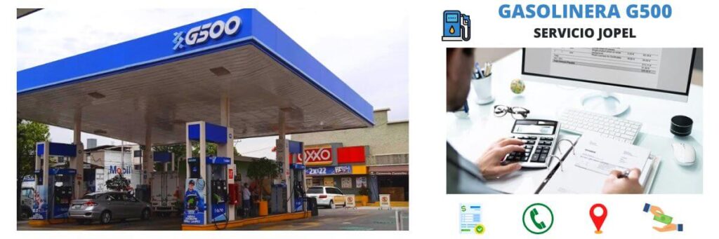 Servicio Jopel - Gasolinera G500 1 facturación gasolinera servicio jopel
