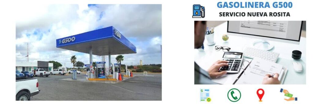 facturación gasolinera servicio nueva rosita