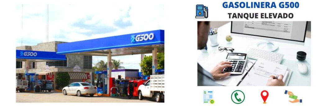 Estacion de Servicio - Tanque Elevado 1 facturación gasolinera tanque elevado