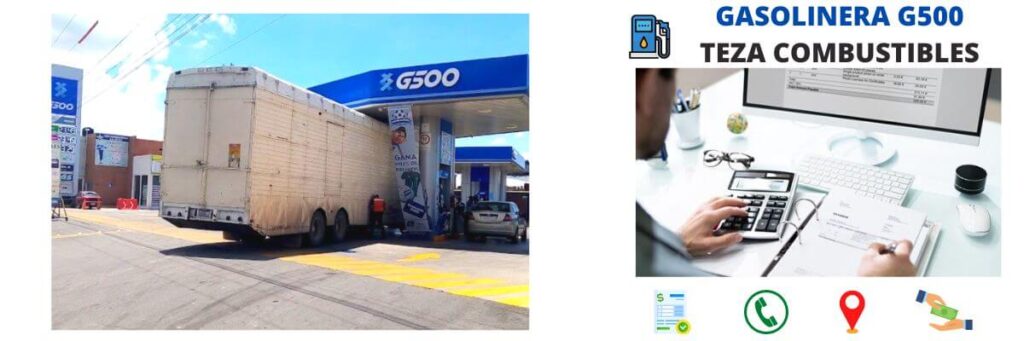 facturación gasolinera teza combusitbles