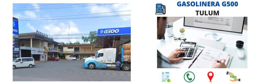 Estación de Servicio - Tulum 1 facturación gasolinera tulum