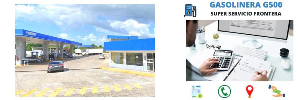 gasolinera facturación electrónica Super Servicio Frontera